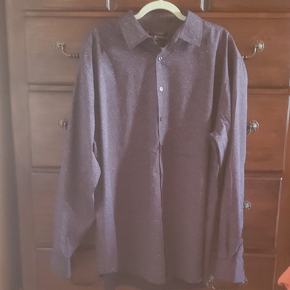 Beverly Hills Polo Club Dark Gray Button Down Shirt